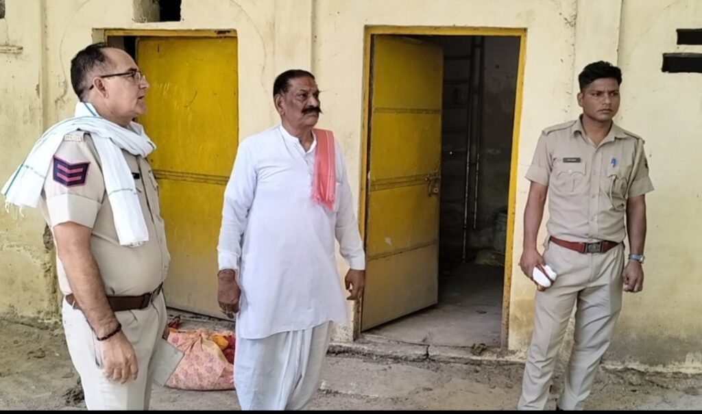 राजस्थान। चोरों ने श्मशान घाट को बनाया निशाना कमरे का ताला तोड़ बक्से में रखे पीतल स्टील के बर्तन चुरा ले हुए फरार