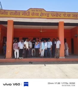 राजस्थान। पूर्व प्रशासक शंकर लाल गुर्जर ने संभाला ग्राम पंचायत पंडेर का कार्य भार।