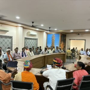 भीलवाड़ा। गो सम्मान आह्वान अभियान की जिला स्तरीय बैठक सम्पन्न