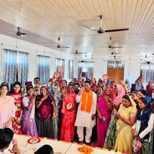 राजस्थान। मोदी सरकार के 12 वर्ष पूर्ण होने पर शाहपुरा में नारी चौपाल एवं नारी शक्ति वंदन कार्यक्रम का आयोजन