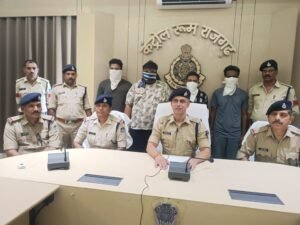 राजगढ़ पुलिस ने किया लोन ऐप के नाम पर ब्लैकमेल करने वाले अंतरराज्यीय गिरोह का पर्दाफाश, चार आरोपी को दबोचा