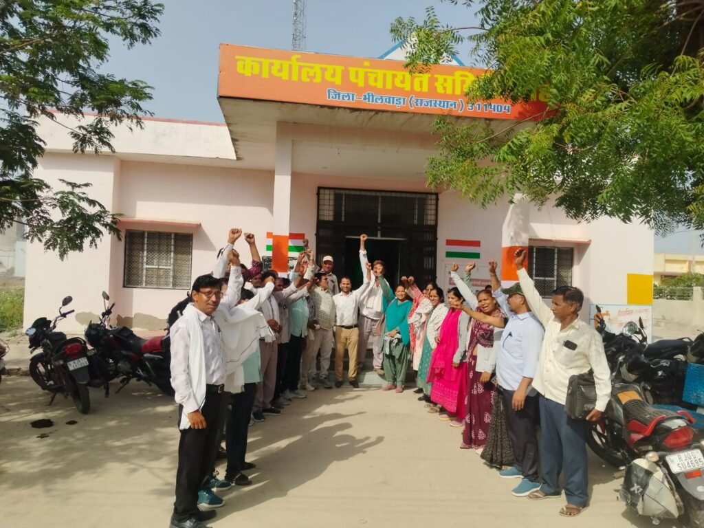 राजस्थान। जिले में पंचायतीराज के दफ्तरों में दोपहर बाद छाया रहा सन्नाटा