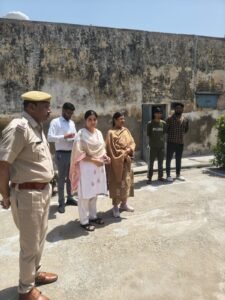 भीलवाड़ा। अपर जिला एवं सेशन न्यायाधीश सानिया हाशमी द्वारा उपकारागृह का निरीक्षण किया गया