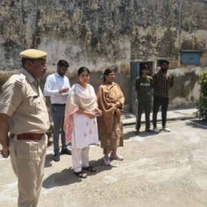 भीलवाड़ा। अपर जिला एवं सेशन न्यायाधीश सानिया हाशमी द्वारा उपकारागृह का निरीक्षण किया गया