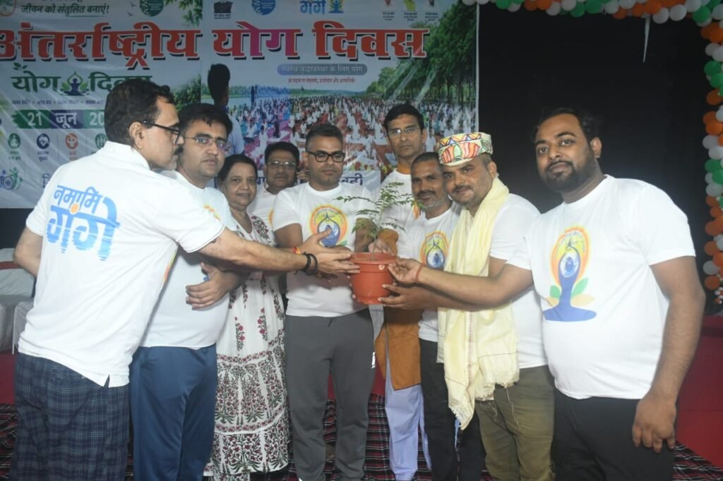 बिहार। अंतर्राष्ट्रीय योग दिवस पर नगर भवन में विशेष योग कार्यक्रम का आयोजन