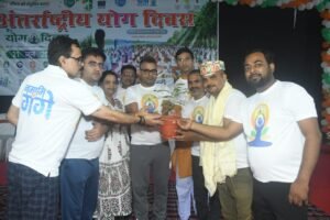 बिहार। अंतर्राष्ट्रीय योग दिवस पर नगर भवन में विशेष योग कार्यक्रम का आयोजन