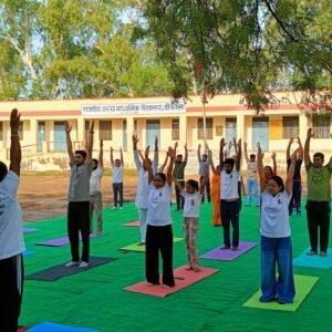 भीलवाड़ा। उप तहसील ढीकोला में उत्साहपूर्वक मनाया गया 21वां अंतर्राष्ट्रीय योग दिवस