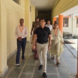 दतिया। नीट-परीक्षा 2026 तीन परीक्षा केन्द्रों पर सम्पन्न।