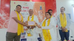राजगढ़। आत्मा के तार परमात्मा से जोड़ने वाला योग ही सच्चा राजयोग कहलाता है जो मनुष्य को देवत्र की ओर ले जाता है:-बीके वैशाली दीदी