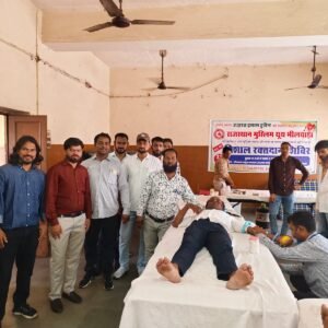 राजस्थान। इमाम हुसैन की याद में इंसानियत का महा संगम: रक्तमित्र समूह के शिविर से 637 लोग लाभान्वित, 249 यूनिट रक्तदान
