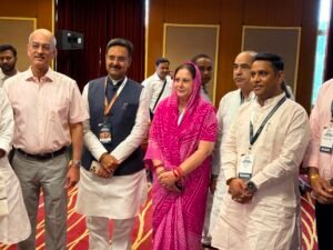 नई दिल्ली में आयोजित एनएफपीआरसी फाउंडेशन की कार्यशाला में शाहपुरा विधायक डॉ. लालाराम बैरवा की सहभागिता