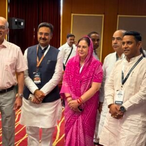 नई दिल्ली में आयोजित एनएफपीआरसी फाउंडेशन की कार्यशाला में शाहपुरा विधायक डॉ. लालाराम बैरवा की सहभागिता