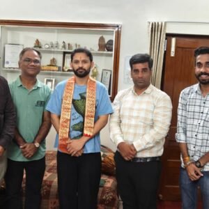 भीलवाड़ा की प्रतिभा का सम्मान: फिल्म निर्देशक विवेक सोनी का भारत विकास परिषद ने किया अभिनंदन