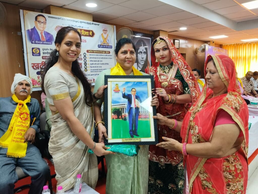 राजस्थान। जयपुर दूरदर्शन पर खटीको का सराहनीय जलवा, चेतीवाल का आभार -ठगेला, स्टूडियो जय भीम के नारों से गूंजा