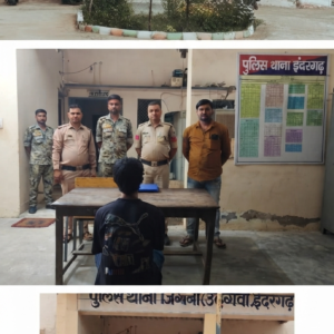 अवैध हथियारों के विरुद्ध दतिया पुलिस की कार्यवाही