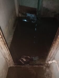 राजगढ़। पहली ही बारिश में डूबी बस्ती।  नगर परिषद पचोर की खुली पोल, वार्ड क्रमांक 8 के घरों में घुसा एक फीट पानी