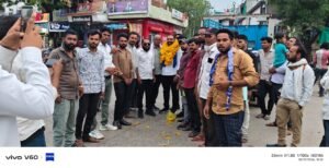 मंदसौर। भीम आर्मी के नवनियुक्त मंदसौर जिलाध्यक्ष मंगलेश सूर्यवंशी का गरोठ में भव्य स्वागत