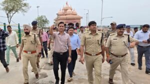 दतिया। रतनगढ़ माता मंदिर में शारदीय नवरात्रि महापर्व एवं दीपावली दौज लख्खी मेले की तैयारी