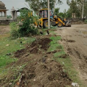 राजस्थान। मानसून से पहले नगर पालिका का विशेष अभियान, तहनाल गेट क्षेत्र में जल निकासी सुधारी