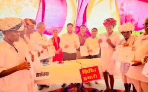 रहड़ शिविर में भीलवाड़ा का नया कीर्तिमान: एक कैंप में 35 खातों का बंटवारा, 104 किसानों को मिली राहत