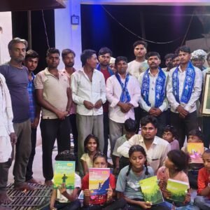 राजस्थान। रेगर समाज के युवाओ ने किया डॉ बी आर अंबेडकर रात्रिकालीन पाठशाला का शुभारंभ