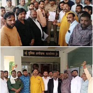 दलित परिवार की भूमि पर कब्जे के आरोप, बलाई महासंघ ने एसपी-कलेक्टर को सौंपा ज्ञापन