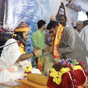 माता पिता के चरणों में ही समस्त तीर्थ-धाम, श्री शिव महापुराण कथा में गूंजा धर्म और संस्कार का संदेश