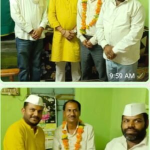 विश्व आदिवासी दिवस पर सेवादल जिलाध्यक्ष भूपेंद्र सिंह ठाकुर ने किया देवेन्द्र सिंह भिलाला का स्वागत