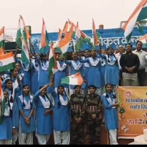 पचोर नगर में निकली भव्य तिरंगा यात्रा, बच्चों में दिखा उत्साह