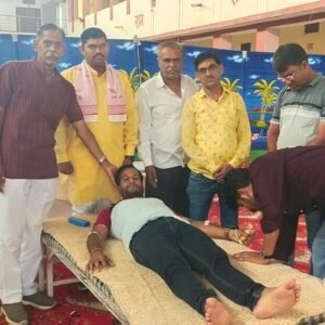 शाहपुरा में रक्तदान शिविर, 200 यूनिट रक्त संग्रह