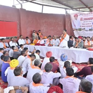 सालरिया कलां में विकास का नया अध्याय विधायक डॉ. लालाराम बैरवा ने किया