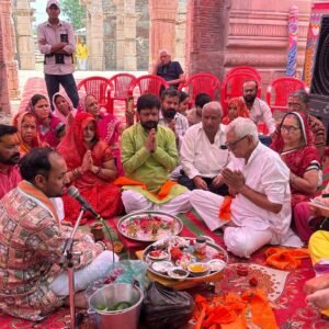 शिव भक्ति के रंग में सराबोर हुआ क्षेत्रविशाल सहस्त्रधार अभिषेक का भव्य आयोजनखान्या के बालाजी मंदिर में हुआ आयोजन