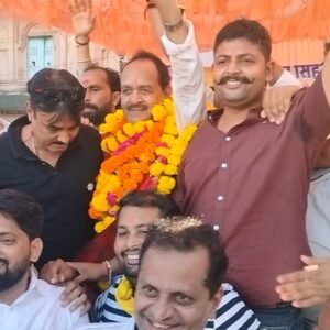 दतिया पहुंचे नवनियुक्त भाजपा जिलाध्यक्ष माधवेंद्र सिंह परिहार,