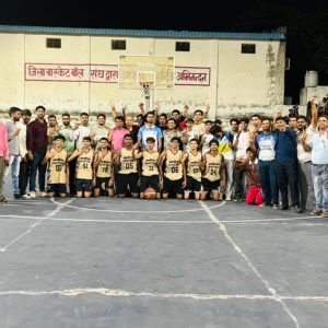 सरदार नगर ने जीता जिला स्तरीय बास्केटबॉल का खिताब