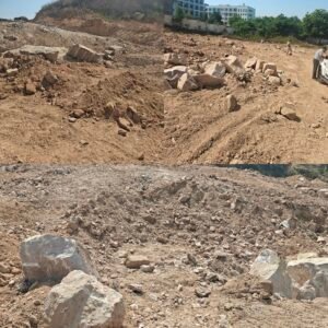 अवैध मुरम-बोल्डर उत्खनन पर कार्यवाही,12 लाख रुपये का अर्थदंड प्रस्तावित